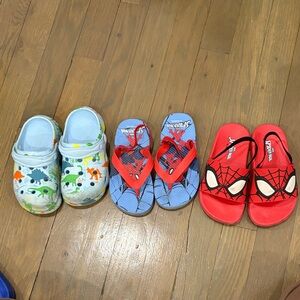 Size 9 boys summer shoe lot